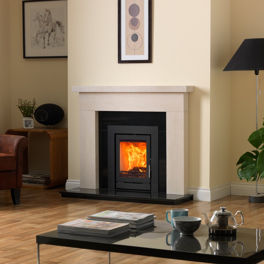 Fireline 5Kw Inset Stove Engine | Multifuel Stoves | Bradley Stoves Sussex
