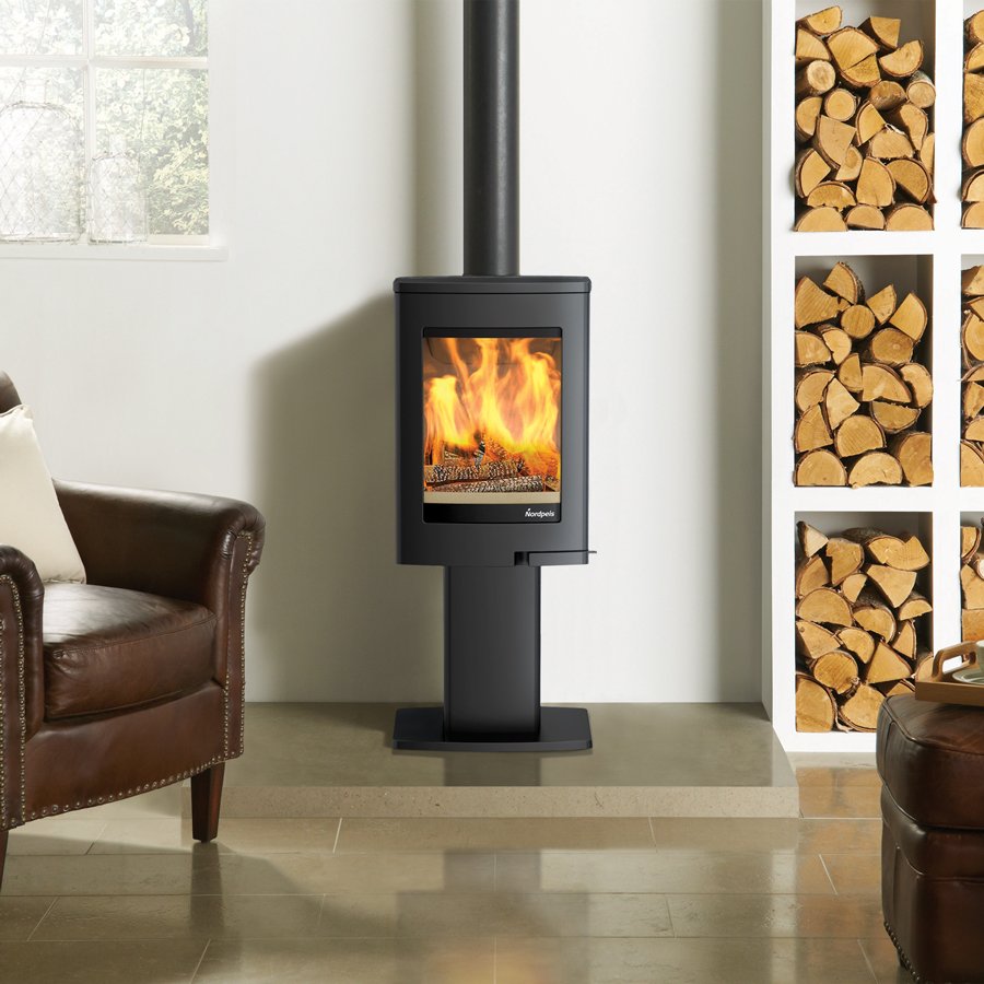 Norpeis Uno 1 Woodburner Stove | Bradley Stoves Sussex