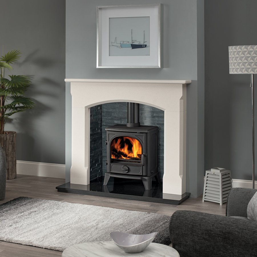 Capital Fireplaces Bellingham 54 Stone Mantel & Surround Bradley